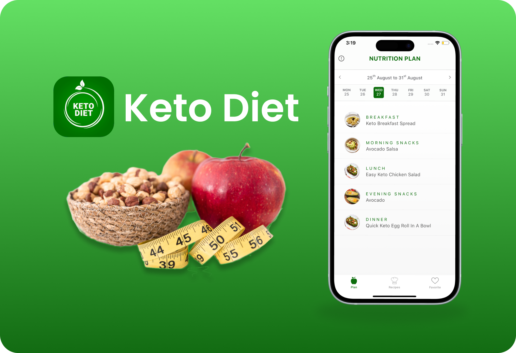 Keto Diet Plan for 30 Days Image