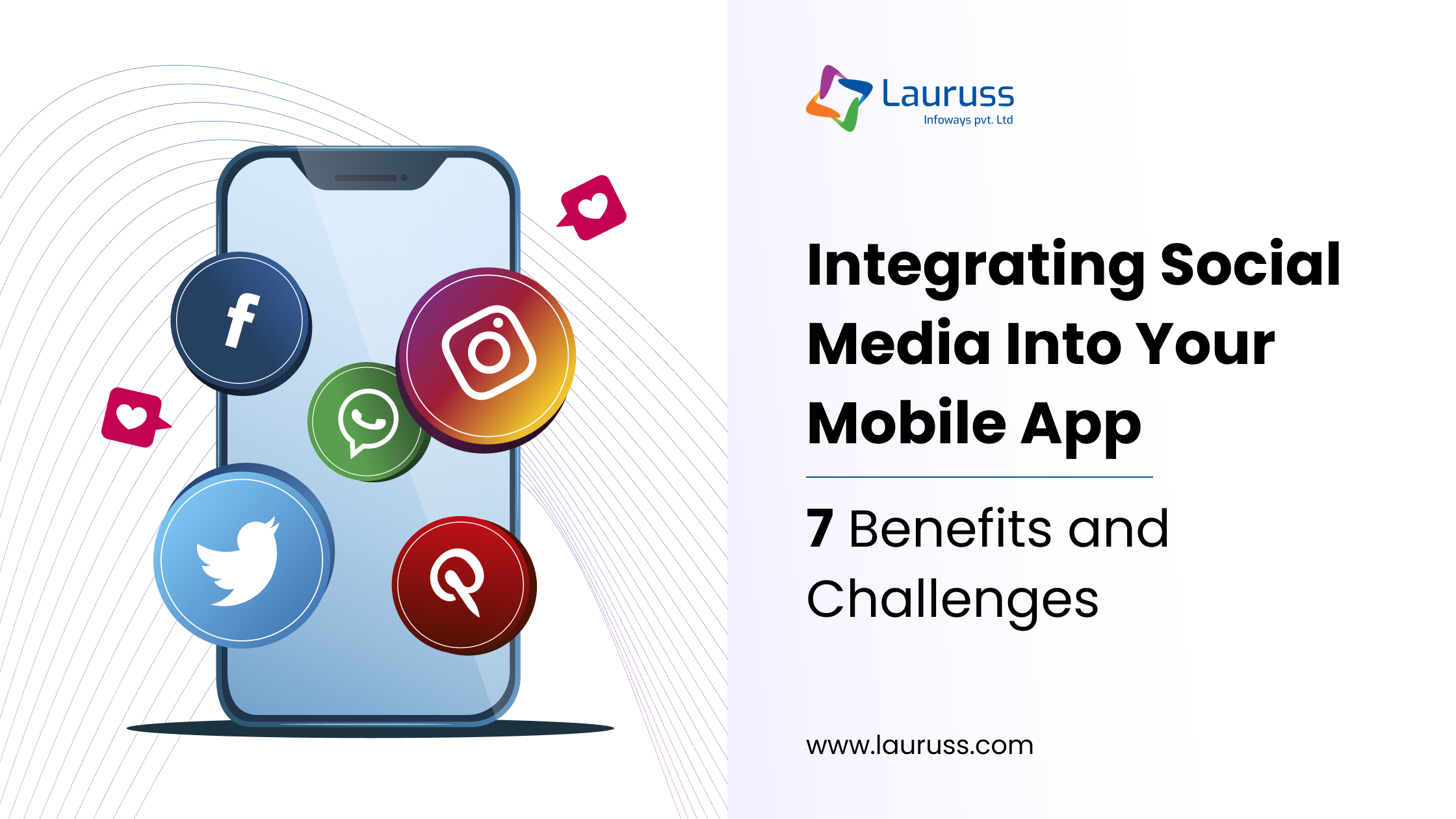 Social media integration into your mobile app: 7 benefits/challenges